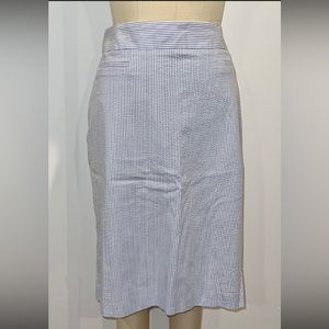 Seersucker skirt